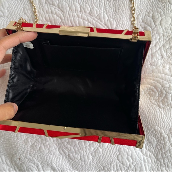 Small evening clutch bag - Picture 3 of 4
